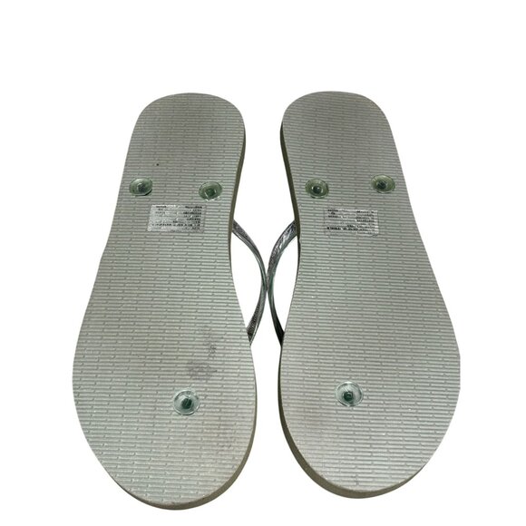 Womens Flip-Flops Set Of 3 Multicolor Rubber Sole - Picture 9 of 10